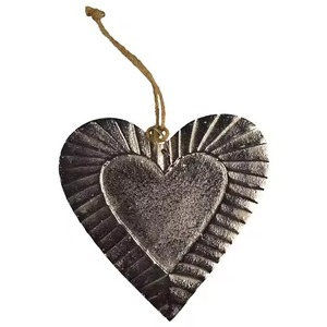 Decoración Navideña Hecha a Mano con Forma de Corazón para Exhibición en Árboles de Navidad y Colecciones - Product Image 1