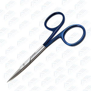 Instruments chirurgicaux avancés de haute qualité, ciseaux à iris en acier, procédures ophtalmiques, instruments médicaux oculaires en acier inoxydable - Product Image 5