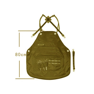 Use Daily Wear Green ColorCleaning Cross Back Heavy Duty high quality Adjustable Working <b>Apron</b> <b>Kitchen</b> - Product Image 4