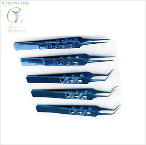 Pinces manuelles en acier pour chirurgie oculaire, micro-instruments, poignée droite et gauche |   Pièce chirurgicale à usage hospitalier SurgiRight certifiée CE - Product Image 6