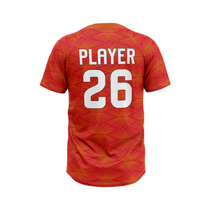 Maillots de baseball OEM ODM, fabrication sur mesure de maillots d'équipe pour l'entraînement, les matchs et les tournois - Product Image 3