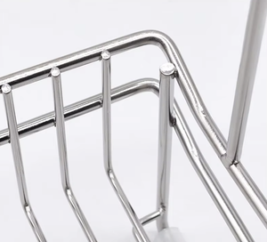 OEM/ODM Vietnam <b>Kitchen</b> Sink <b>Sponge</b> <b>Holder</b> Rack Metal Drain Storage Organizer Shelf Stand - Product Image 5