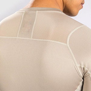 Men's Rash Guard Customized Logo Front Sportswear Polyester/Nylon Quick Dry Eco-Friendly Breathable Sleeveless <b>Athletic</b> Shirt - Product Image 6