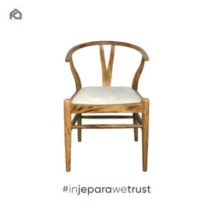 Silla de Jardín Artística Personalizada de Madera Maciza Moderna para Sala de Estar y Comedor - KLOPS LIVING - Product Image 3