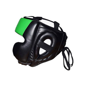 High Quality Premium Leather <b>Head</b> Guard for Boxing MMA and Maui Thai Professional Custom Design <b>Training</b> Boxing <b>Head</b> Guard - Product Image 2
