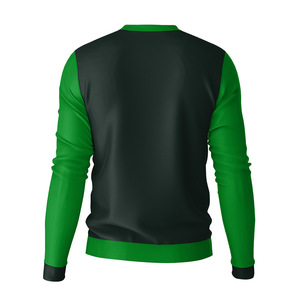 T-shirt col V 100 % coton neuf, de haute qualité, uni, décontracté, tricoté, manches longues, respirant pour homme - Product Image 2