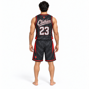 Uniforme de basket-ball durable fabriqué avec un tissu de qualité, offrant des performances fiables et des mouvements confortables tout au long du match. - Product Image 2