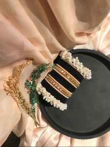 Customized Colors & Designs Velvet Glass Bangles for Women & Girls Top Manufacturer Handmade Churiyan <b>Sets</b> With OEM ODM Service - Product Image 2