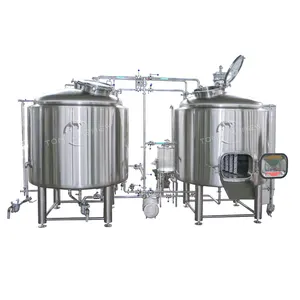 Venda equipamento de fabricação de cerveja com aquecimento elétrico 5bbl e fermentador