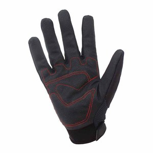 Guantes de Motocross con Cierre Seguro, Resistentes al Viento, de Verano, Dedos Completos, Palma de Cuero Sintético, Impresión Serigráfica, Agarre para Carreras de Motos - Product Image 6