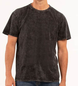 Men's Vintage Acid Wash <b>T</b>-<b>Shirt</b> - <b>90s</b> Retro Style - Mineral Washed Cotton - Soft Faded Finish - Classic Everyday - Product Image 5