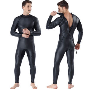 Men's Full Body <b>Wetsuit</b> Long Sleeve Neoprene Surfing Diving Swimming Suit Water Sports Gear - Product Image 2