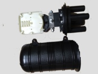 TRISTAR GPJM3-TS Boîtier vertical ABS à 144 fibres, 2 ports, pour réseau FTTH, joint de raccordement souterrain direct
