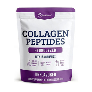Clean Label Collagen Peptides Capsule High Quality Bulk Wholesale Supply Factory Direct Offer Cattle Water-Soluble Health Food - Product Image 3