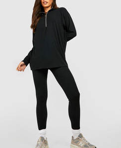 Ropa deportiva suelta Sublimación Tela Fabricante personalizado Ropa al por mayor Chándales transpirables Mujeres Ropa deportiva - Product Image 2