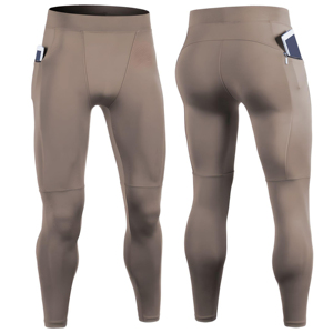 Leggings de secado rápido para hombre, transpirables, pantalones deportivos con control de humedad para correr, gimnasio y entrenamiento. - Product Image 5