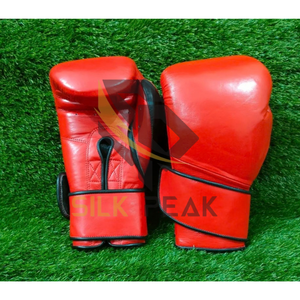 Guantes de Boxeo Personalizados de Piel Sintética Transpirable con Correa de Muñeca Ajustable para Entrenamiento de Sparring en Gimnasio para Adultos - Product Image 5