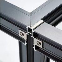 Ventana Plegable de Aluminio con Doble Acristalamiento Templado Insonorizado CE