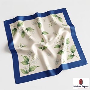 Pañuelo Cuadrado Estampado, Tela Ligera de Primera Calidad, Accesorios de Moda Elegantes, Suministro al por Mayor, Fabricante Personalizado OEM ODM - Product Image 5