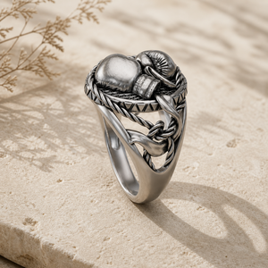 925 Sterling Silver <b>Black</b> Oxidized Vintage Bezel Setting Moissanite Christian Party <b>Mens</b> Cocktail <b>Ring</b> - Product Image 2