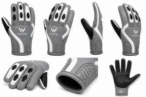 Guantes de Motocross para Motocicleta, Antideslizantes, Transpirables, de Secado Rápido, Ligeros, Resistentes al Viento, con Cierre de Hebilla en los Dedos, Personalizados para Verano - Product Image 3