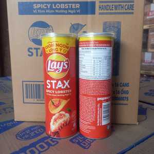 Best Selling Lay's Stax Spicy Lobster Flavored <b>Potato</b> Chips 90g Halal Crispy <b>Potato</b> Snack Competitive Price Wholesale Export - Product Image 4