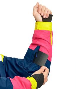 Combinaison de ski à capuche imperméable 10 000 mm respirante coupe-vent isolée en polaire -Tex avec fermeture éclair thermocollée sublimée pour le snowboard - Product Image 4