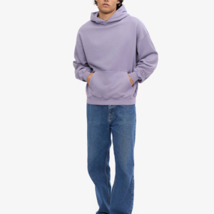 Sudadera con Capucha Personalizada de Algodón Negro Liso con Bordado, Sudaderas de Felpa Francesa en Stock - Product Image 3