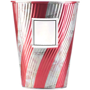 Vela de hojalata de metal con diseño de bastón de caramelo personalizado a bajo precio para restaurante, Hotel, hogar, decoración navideña - Product Image 5