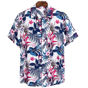 2021 Summer Short Sleeve Custom Men Casual Party Printed <b>Hawaiian</b> <b>Shirt</b> Comfortable Beach <b>Shirt</b> <b>for</b> <b>Women</b> - Product Image 1