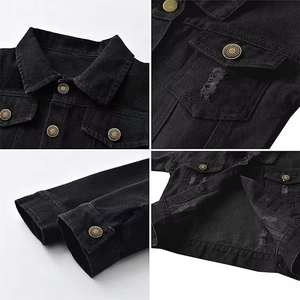Ropa de Bebé de Alta Calidad, Chaquetas de Mezclilla de Color Sólido para Niños, Camisas de Manga Larga para Bebés, Tops con Botones de Madera, Jeans para Bebés - Product Image 6