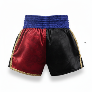 Conjunto de 4 Piezas de Jersey y Pantalones Cortos de Muay Thai para Hombre, para Artes Marciales Mixtas, Gimnasio, Entrenamiento, 100% Poliéster, Corte Ajustado, 200GSM - Product Image 3
