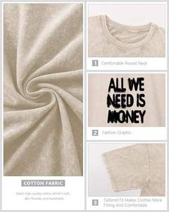 T-shirt en coton uni pour homme, sensation premium, logo personnalisé, vente en gros, fabricant, vêtements décontractés - Product Image 3