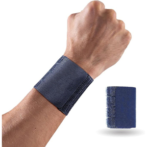 สายรัดข้อมือไนลอนปรับความตึงได้ พร้อมตัวล็อคแบบตะขอเกี่ยวที่สวมใส่สบาย ยี่ห้อ LEAFITS รองรับการใช้งานได้หลากหลายสำหรับการยกน้ำหนัก - Product Image 3