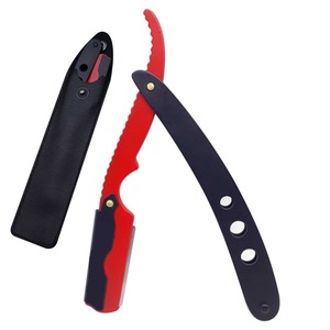 Rasoir électrique rechargeable professionnel pour barbier, avec lame simple en acier inoxydable, pour le visage, hommes, femmes, salon - Product Image 2