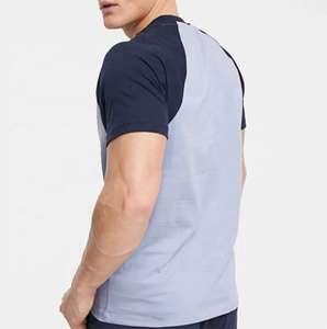 T-shirts de sport contrastés ajustés pour la gym 2026 - Product Image 1