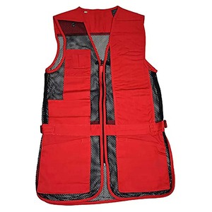 Gilet de tir en plein air avec poches en maille pour la chasse, le tir au pigeon et l'entraînement au tir sur cible - Product Image 5