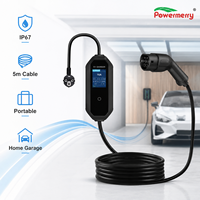 Chargeur EV portable 3,5 kW 16A Type 2 monophasé 230Vac 50Hz IP67 avec câble de 5 m pour applications de charge domestique et de garage en Europe