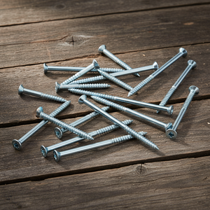 Tornillo para Madera con Punta Cónica de Acero al Carbono Marca PDC, Rosca Gruesa, Acabado en Óxido Negro, Métrico/Pulgadas, Clase 4, Alta Resistencia - Product Image 1