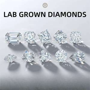 Diamants de laboratoire certifiés de 4,60 mm, taille brillant, couleur D, clarté VVS2/VS1, pour la fabrication de bijoux, origine Gujarat, RI-233 - Product Image 1