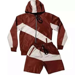 Custom Men Outdoor Windbreaker Tracksuit Reflective <b>Jacket</b> Pants Waterproof Activewear <b>Tech</b> <b>wear</b> Bulk - Product Image 1