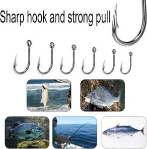 High Strength Stainless Steel 45 Degree Fishing Treble <b>Hooks</b> for Frog Bait Bass Trout River Saltwater Fishing - Product Image 4