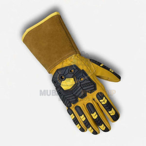 Gants de travail simplifiés résistants aux chocs avec une utilisation quotidienne améliorée Gants résistants aux chocs de qualité supérieure - Product Image 5