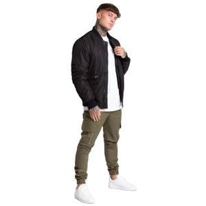 Blouson aviateur de créateur pour hommes de haute qualité avec tissu luxueux et style moderne pour une utilisation à la mode - Product Image 1