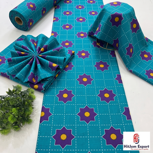 Custom Tanzania African Wax Print Twill 100 Cotton Lightweight <b>Fabric</b> Shirts Outdoor Dresses OEM ODM <b>Fabric</b> Manufacturer - Product Image 2