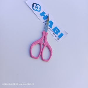 <b>Sewing</b> Needlework Embroidery Handicraft Pruning Tailor Scissors Stainless Steel Right-Handed Custom Color Steel Handles - Product Image 4