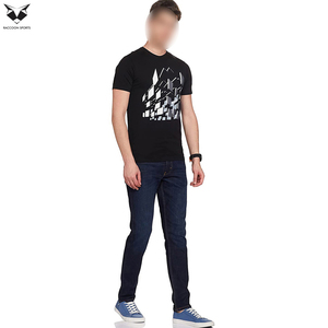 T-shirts tricotés 100 % coton pour hommes, faits à la main, personnalisables avec logo, séchage rapide, grande taille, style décontracté, vente en gros - Product Image 3