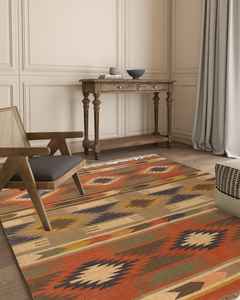 Alfombras Kilim de Yute y Lana Tejidas a Mano, Antideslizantes y Ecológicas para Sala de Estar, Dormitorio y Estudio - Product Image 2
