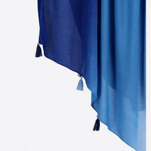 Bufanda Larga de Viscosa con Estampado Tie-Dye de Fabricante - Product Image 5