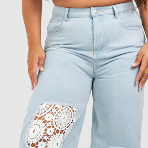 2026 High Waist Wide Leg Denim <b>Pants</b> With <b>Sequin</b> Embroidery Full Length Stonewashed Blue Women's Jeans - Product Image 6